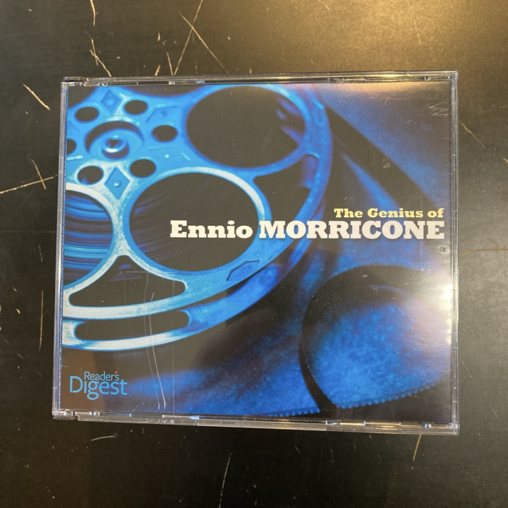 Ennio Morricone - The Genius Of Ennio Morricone 3CD (VG+/M-) -soundtrack-